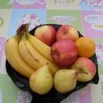 Retro Vinyl Fruit Bowl
