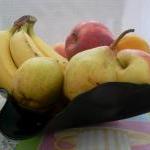 Retro Vinyl Fruit Bowl